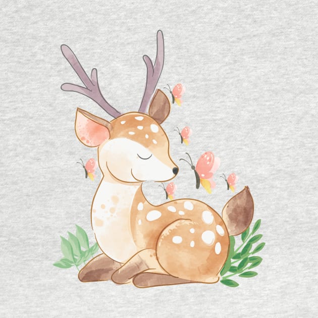 deer cartoon by friendidea